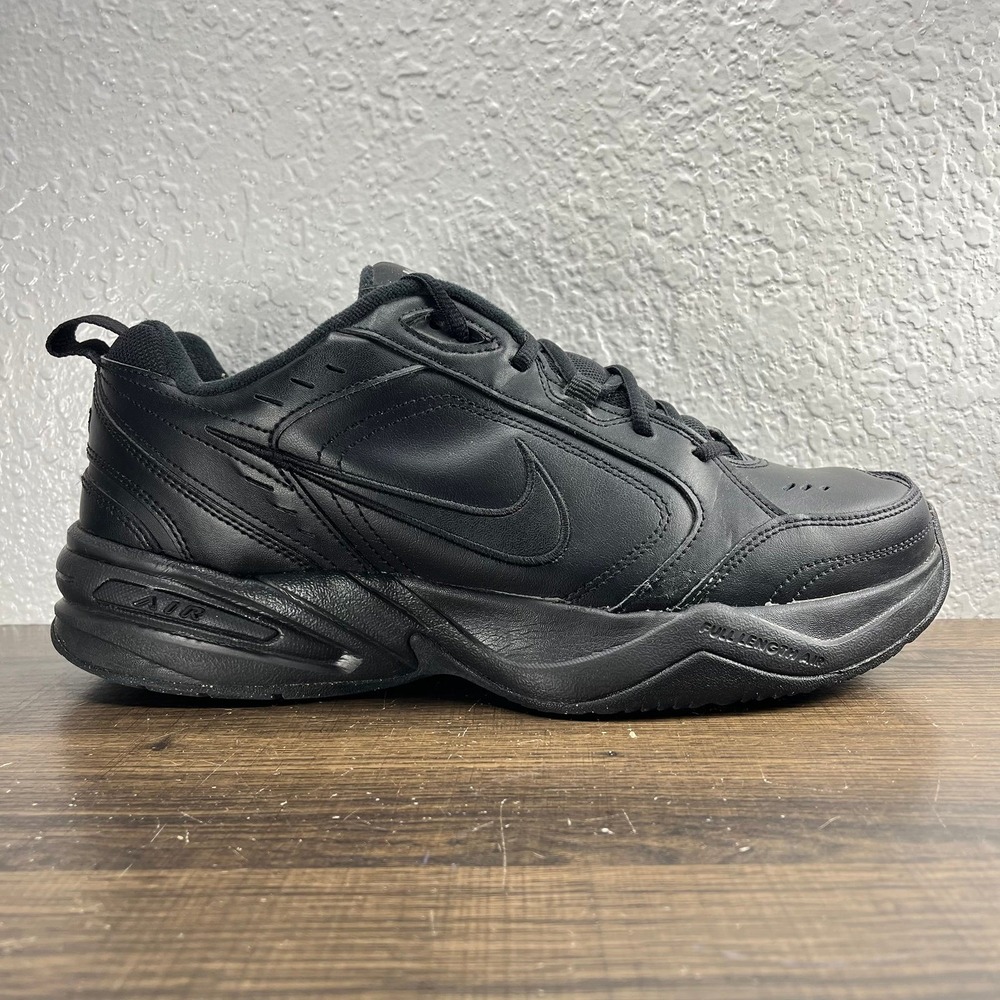 Nike Air Monarch IV Men's Black Shoes - Men's Size 12